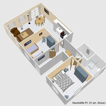 Luxury House R1 Comfortable Sankt Peter-Ording